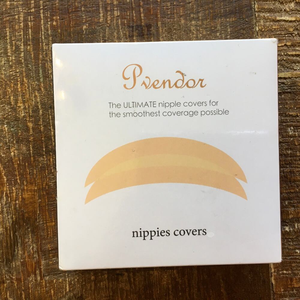 NEW Pvendor Nipple Cover 2 Pairs SEALED Large Reusable Silicone Pasties 10 cm